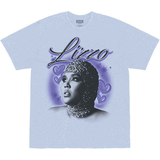 Lizzo Special Hearts Airbrush [T-Shirt] - Rock Band Apparel
