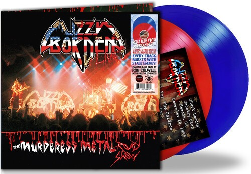 Lizzy Borden - The Murderess Metal Road Show: 40th Anniversary Edition (Indie Exclusive, Red & Blue Colored Vinyl, Limited Edition, Gatefold LP Jacket) (2 Lp's) [Vinyl]