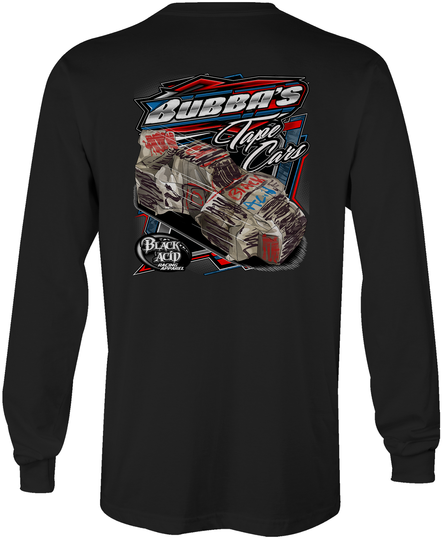 Bubbas Tape Cars Long Sleeves