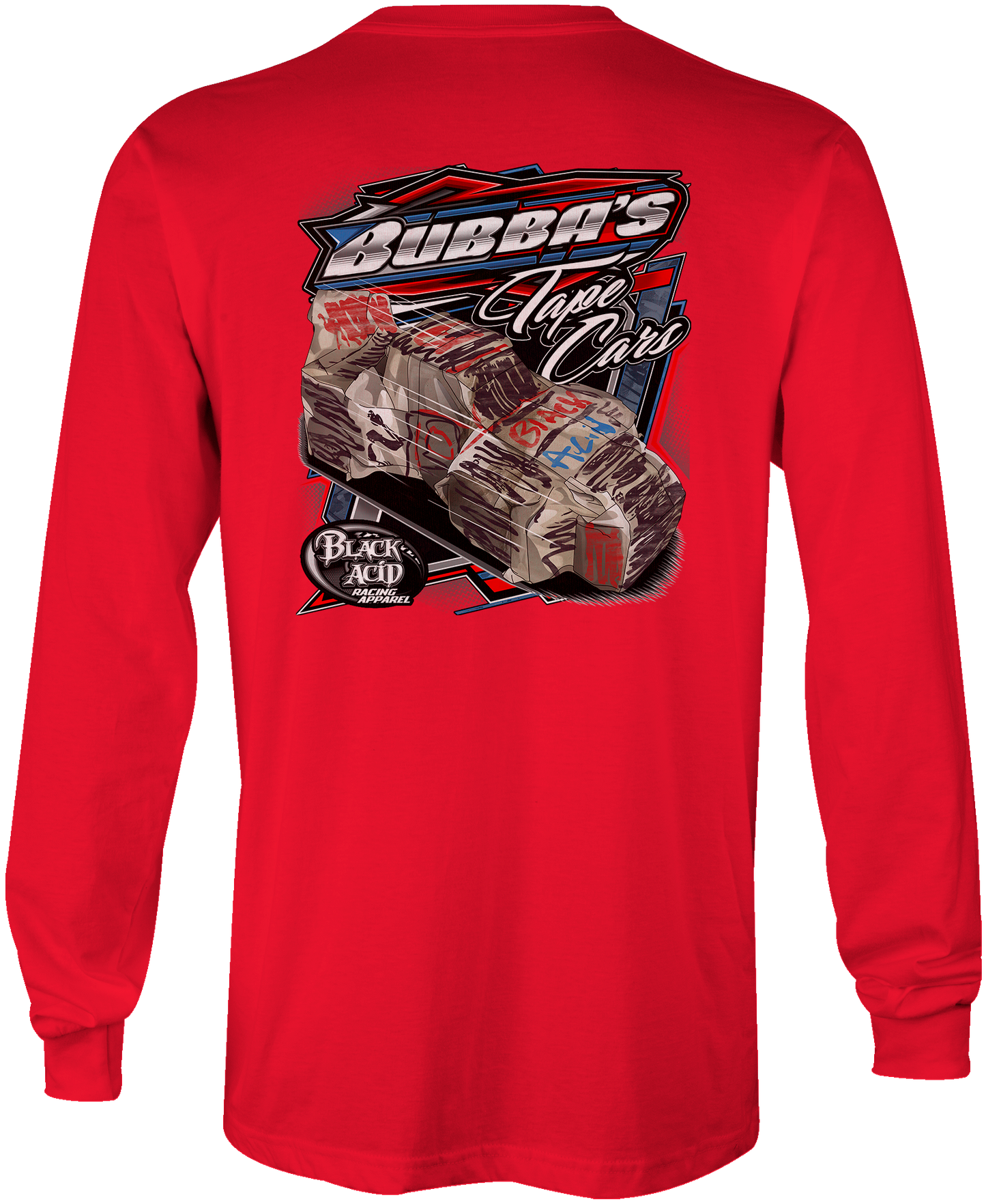 Bubbas Tape Cars Long Sleeves