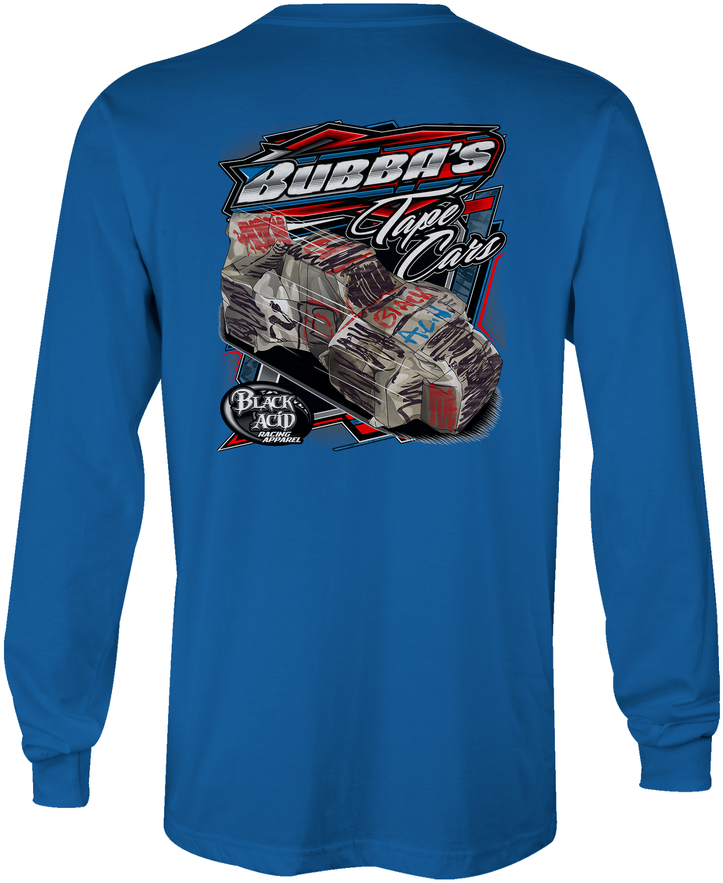 Bubbas Tape Cars Long Sleeves