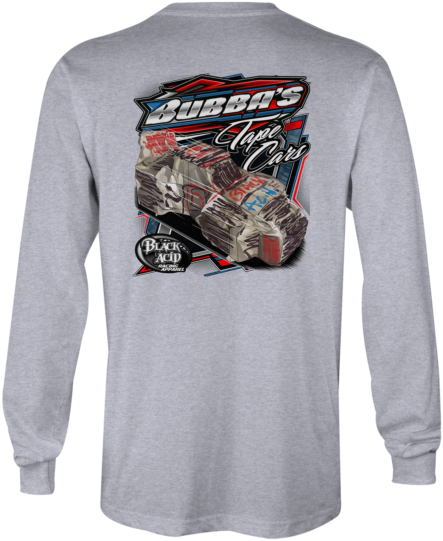 Bubbas Tape Cars Long Sleeves
