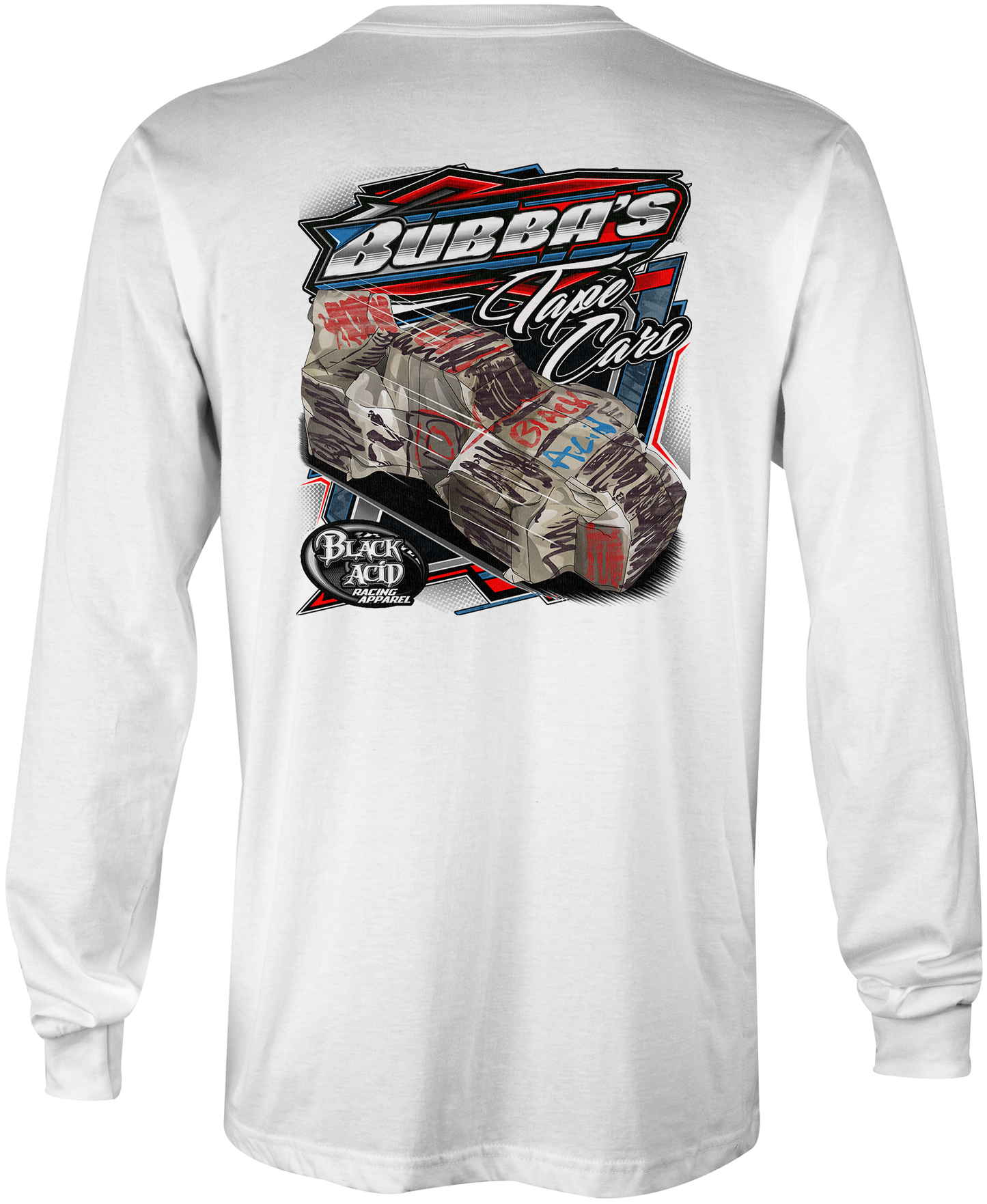 Bubbas Tape Cars Long Sleeves