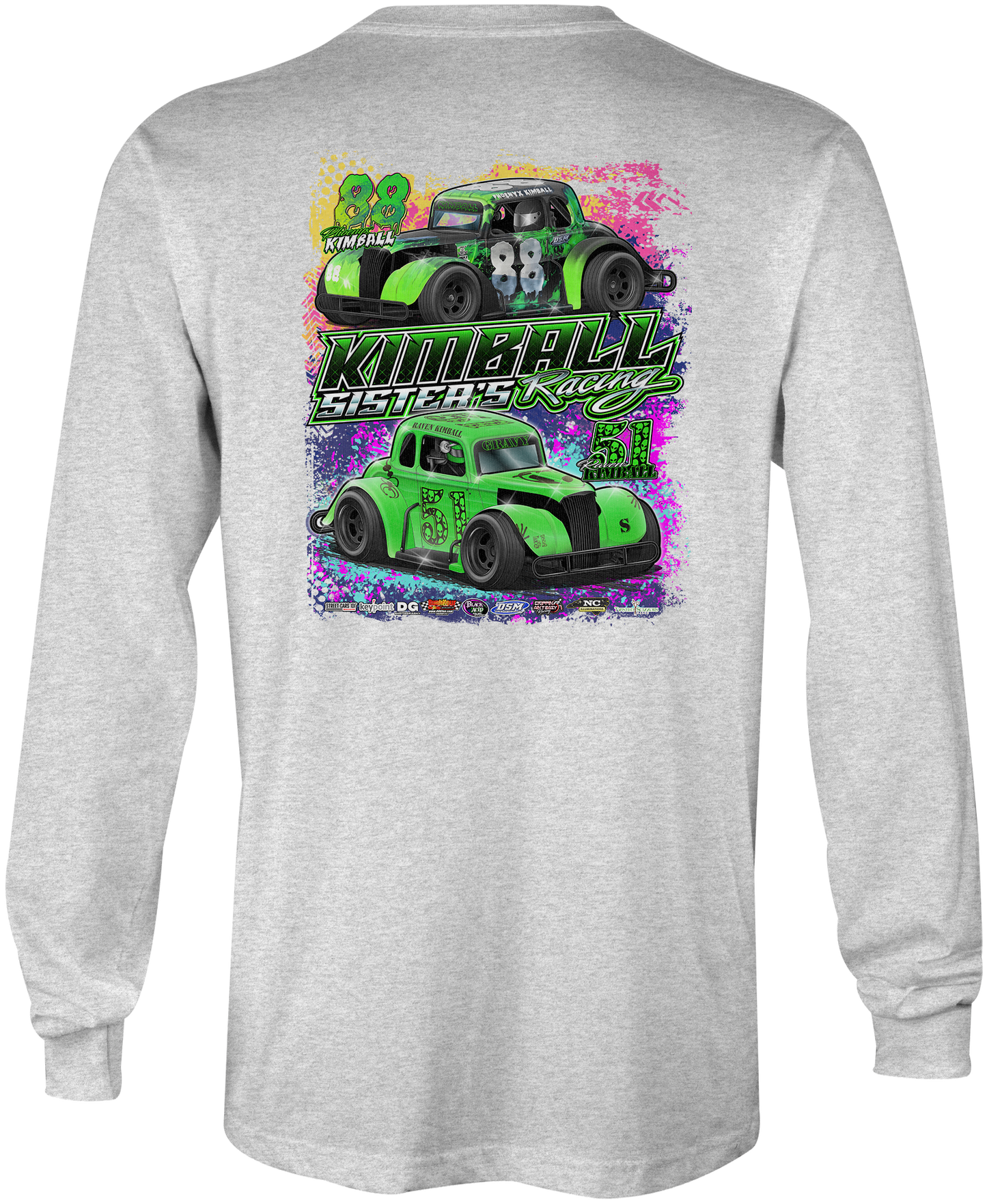 Kimball Sisters Racing Long Sleeves