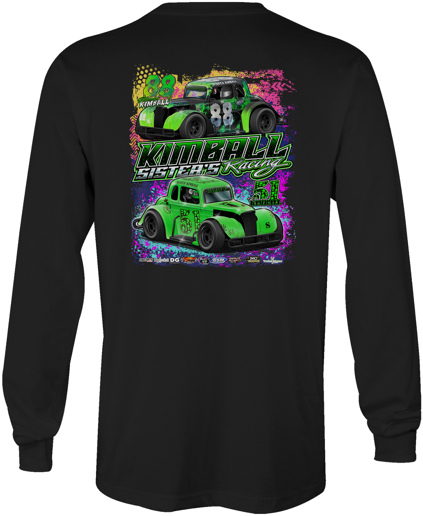 Kimball Sisters Racing Long Sleeves