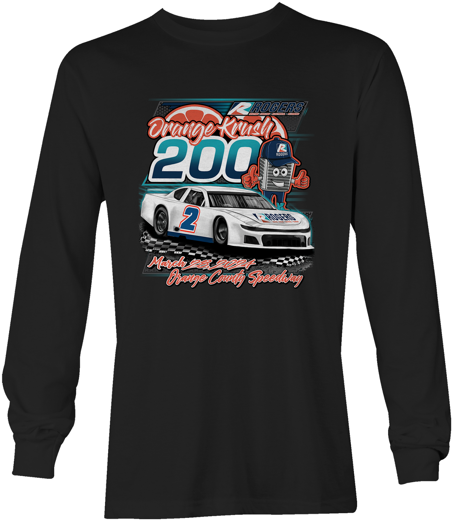 Orange Krush 200 Long Sleeves