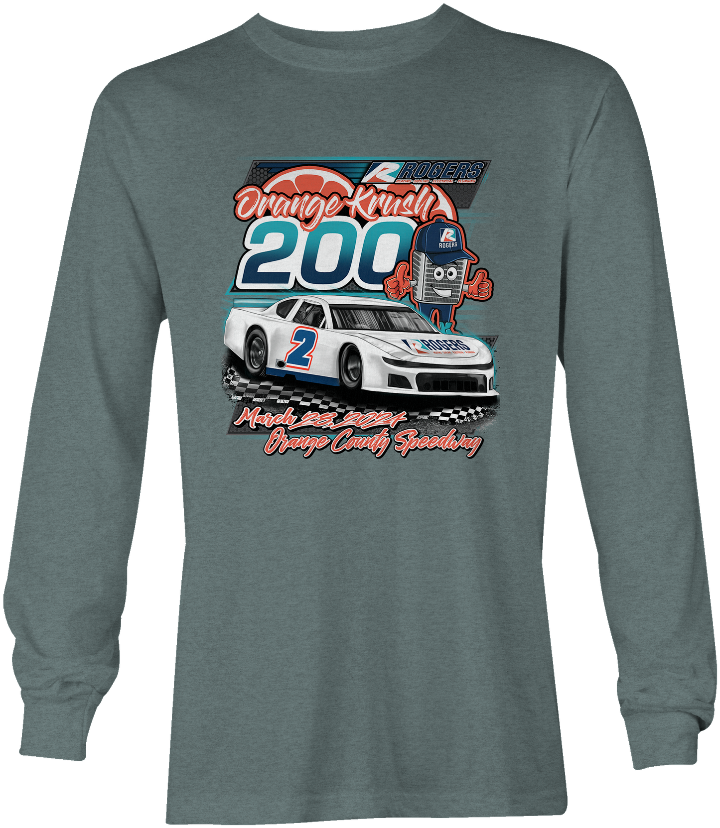 Orange Krush 200 Long Sleeves
