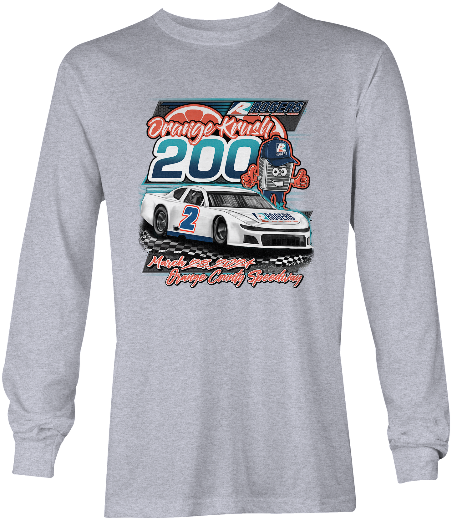 Orange Krush 200 Long Sleeves
