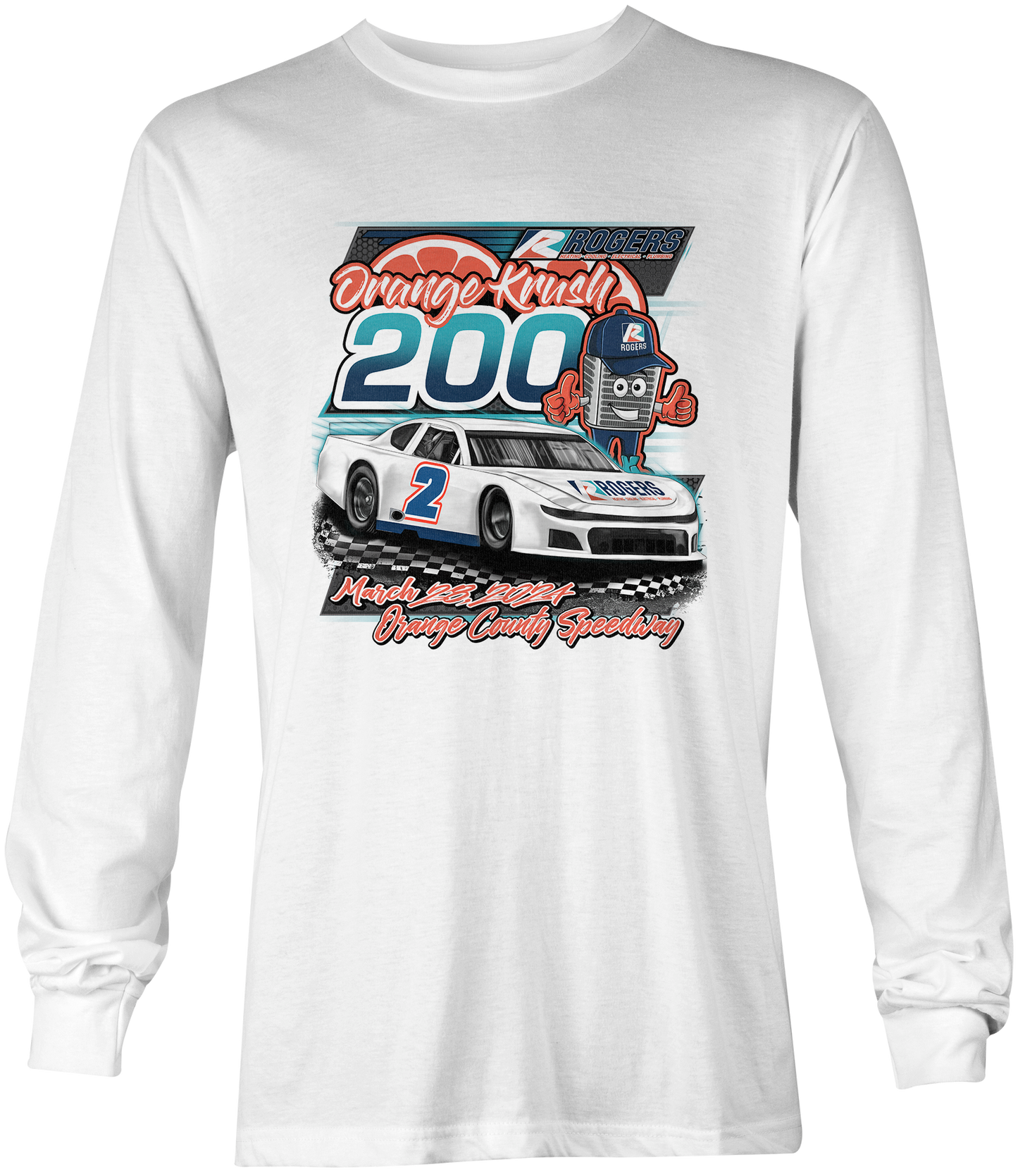 Orange Krush 200 Long Sleeves