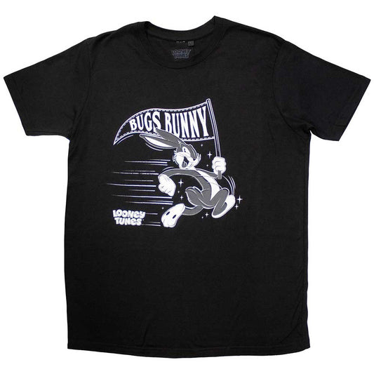 Looney Tunes Retro Bugs Flag [] Black