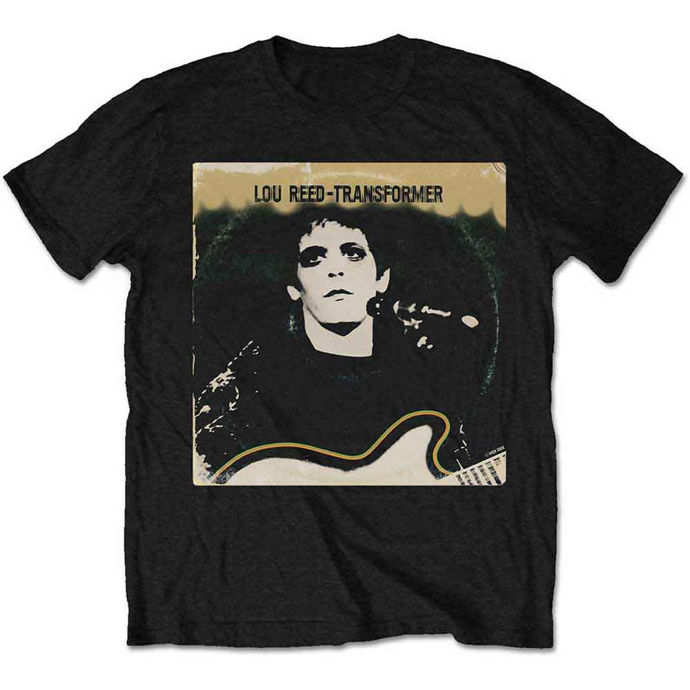 Lou Reed Transformer Vintage Cover [T-Shirt] Black