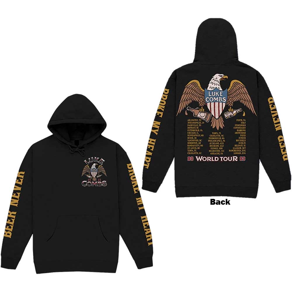 Luke Combs Tour '23 Eagle [Sweatshirt] - Rock Band Apparel