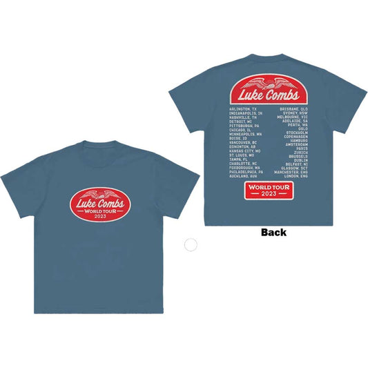Luke Combs Tour '23 Wings [T-Shirt] - Rock Band Apparel