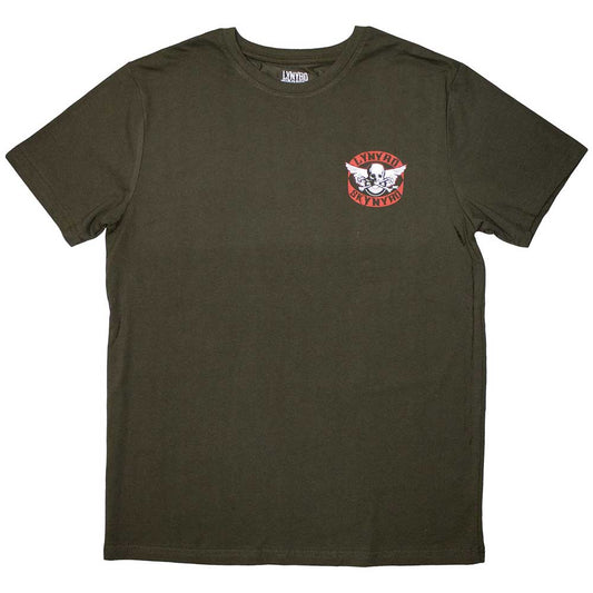 Lynyrd Skynyrd Mini Biker Patch Logo [T-Shirt] Green