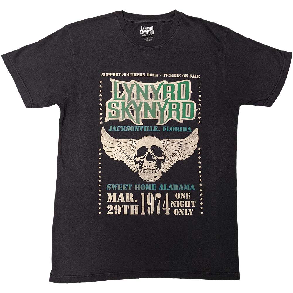 Lynyrd Skynyrd Winged Skull [T-Shirt] - Rock Band Apparel
