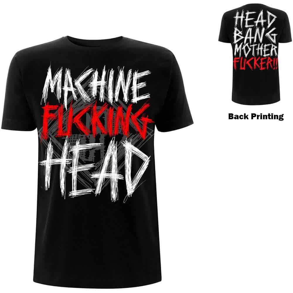 Machine Head Bang Your Head [T-Shirt] - Rock Band Apparel