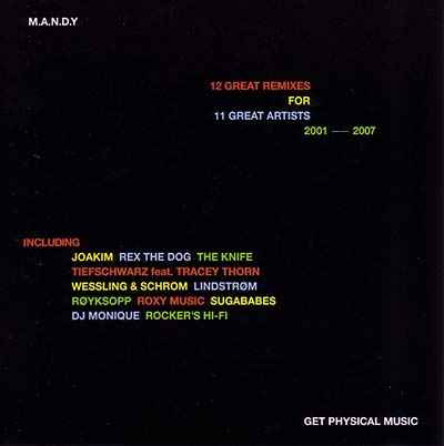 12 Great Remixes For 11 Great Artists 2001-2007 [CD]