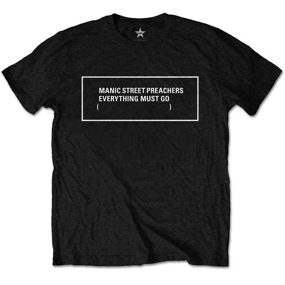 Manic Street Preachers Everything Must Go Monochrome [T-Shirt] - Rock Band Apparel
