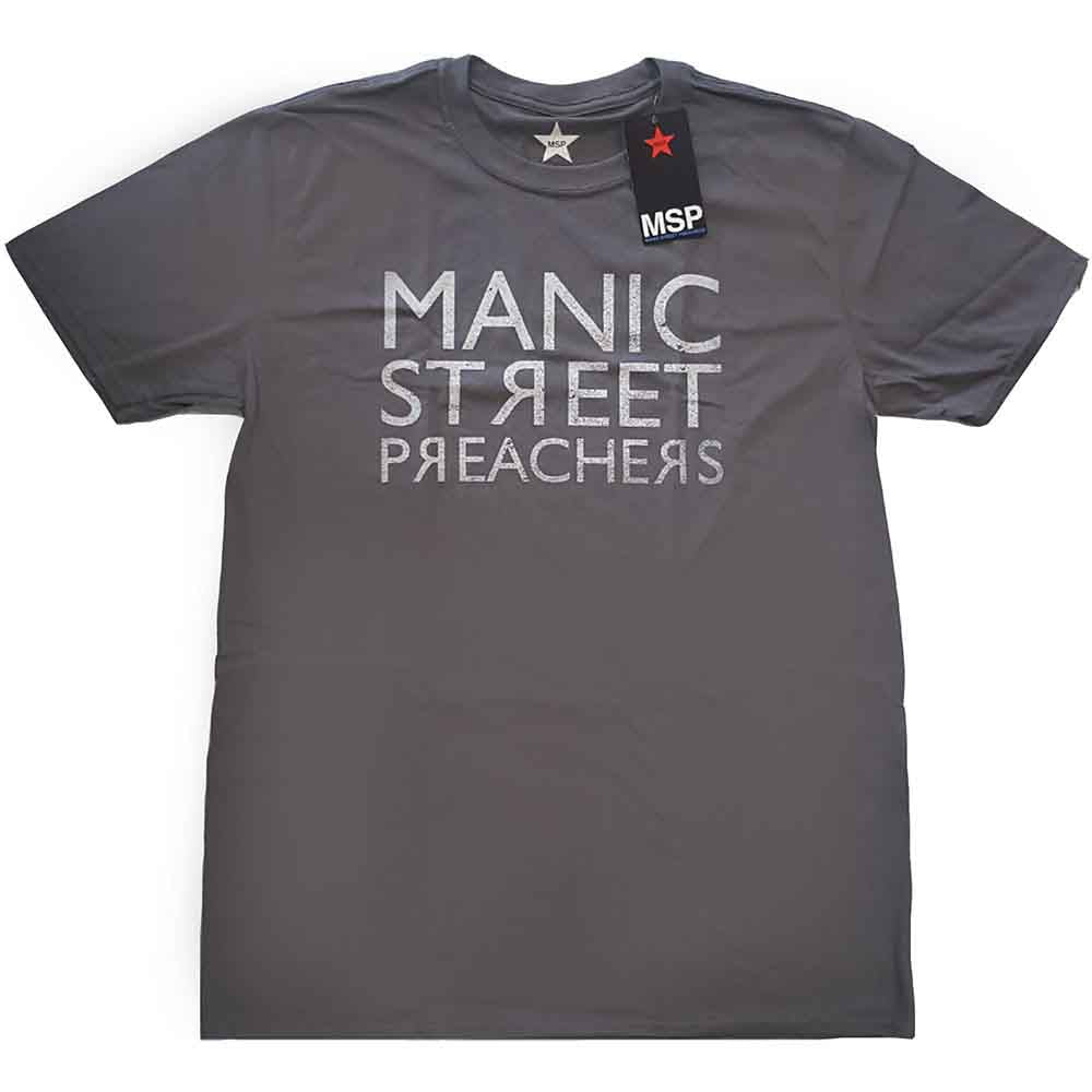 Manic Street Preachers Reversed Logo [T-Shirt] - Rock Band Apparel
