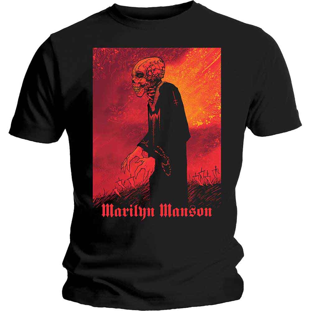 Marilyn Manson Mad Monk [T-Shirt] - Rock Band Apparel