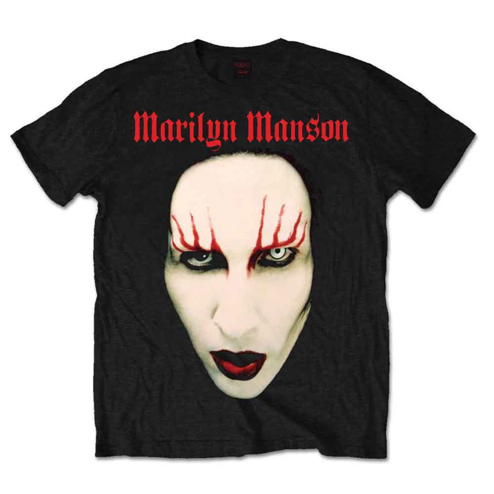 Marilyn Manson Red Lips [T-Shirt] - Rock Band Apparel