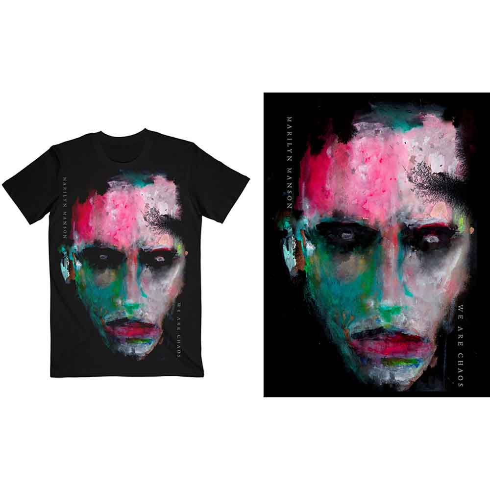 Marilyn Manson We Are Chaos Cover [T-Shirt] Black