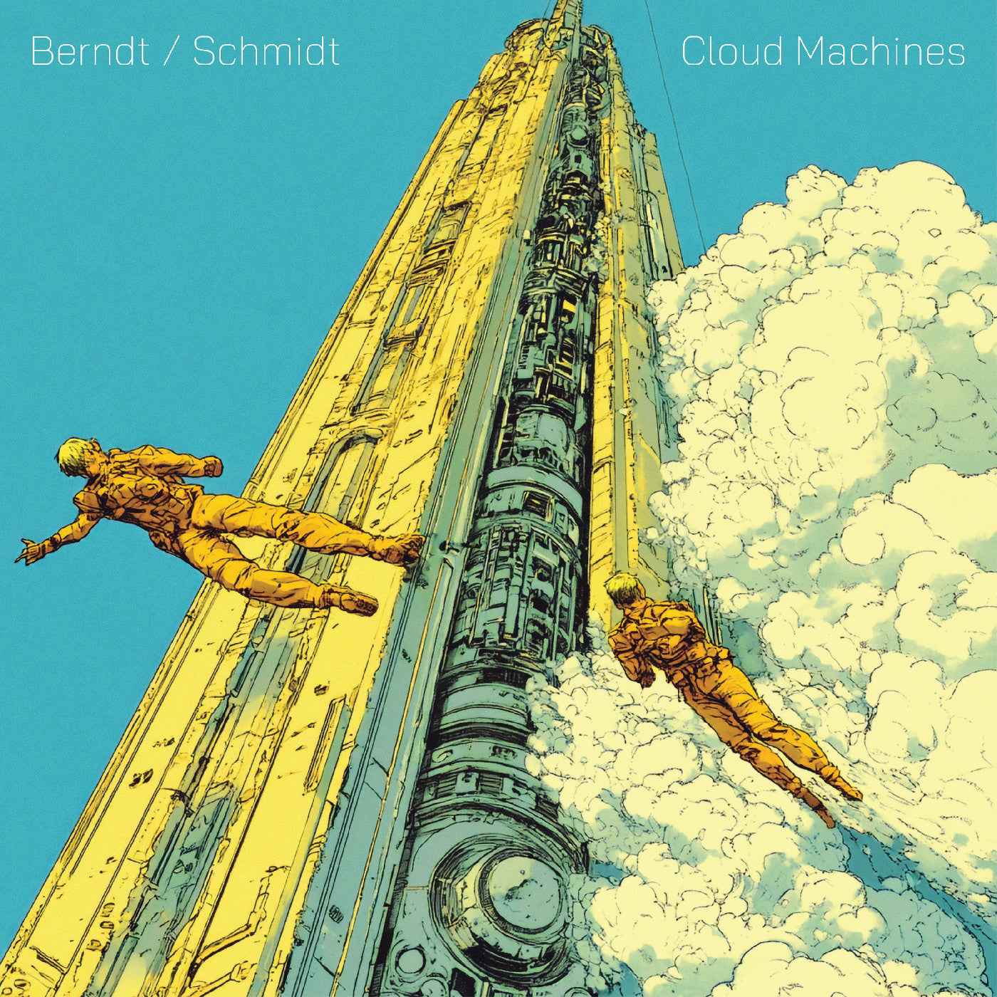 Martin & John Berndt Schmidt - Cloud Machines (Indie Exclusive, Egg Yolk Vinyl) [Vinyl]