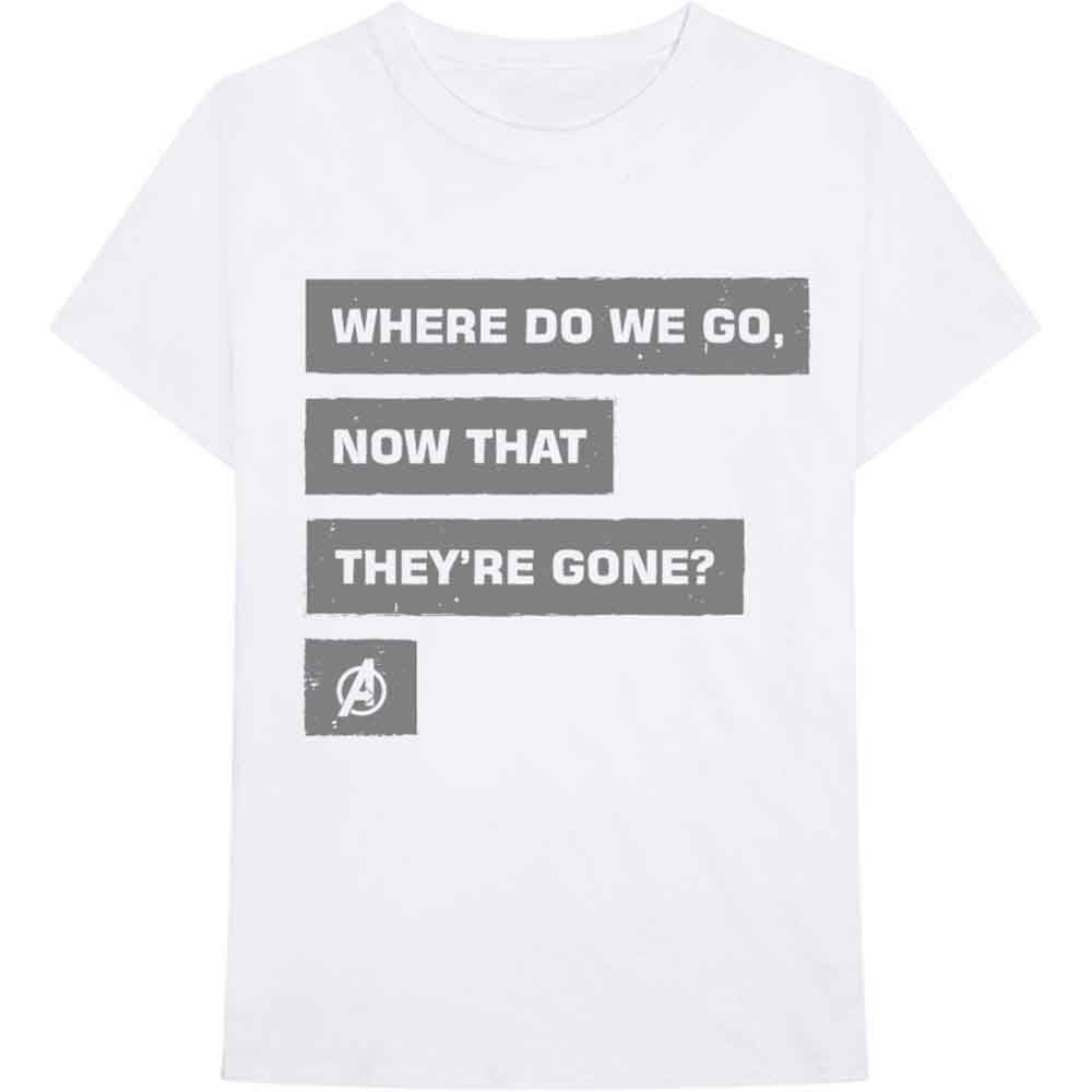 Marvel Comics Avengers Now That They're Gone [T-Shirt] - Rock Band Apparel