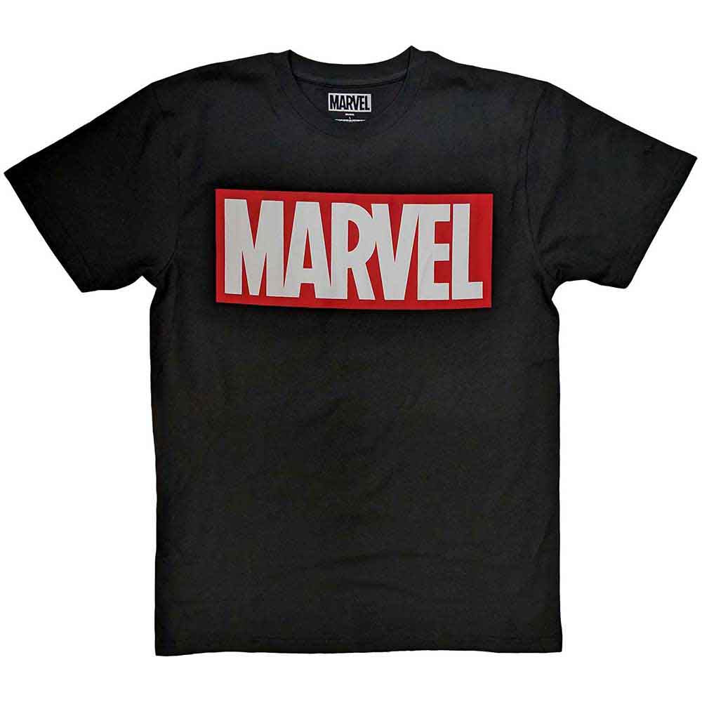Marvel Comics Box Logo [T-Shirt] - Rock Band Apparel