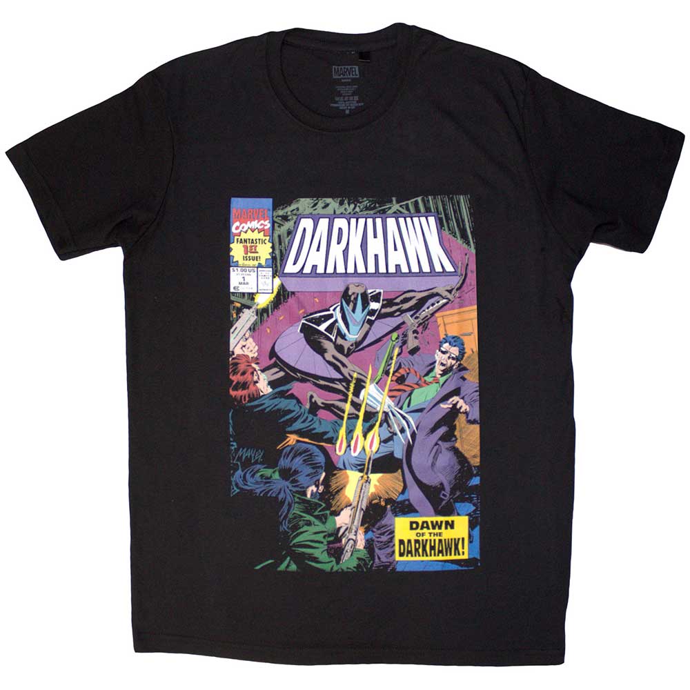 Marvel Comics Darkhawk Comic Cover [T-Shirt] Black
