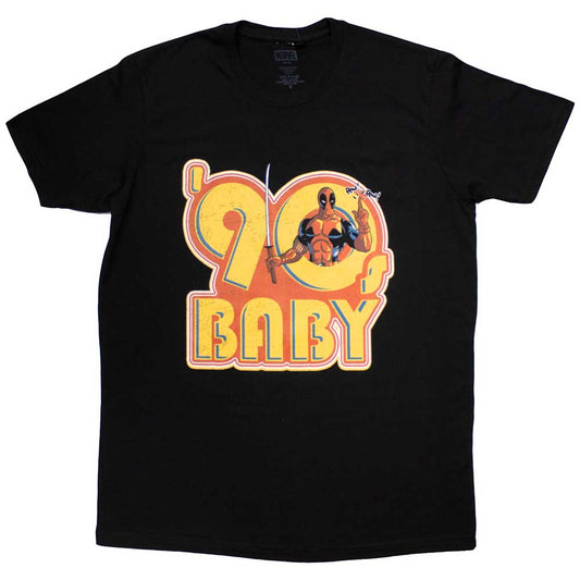 Marvel Comics Deadpool '90s Baby [T-Shirt] Black