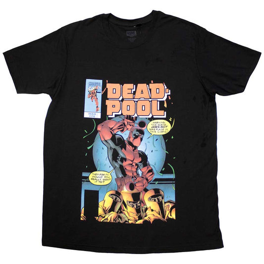 Marvel Comics Deadpool Bubble Text [T-Shirt] Black