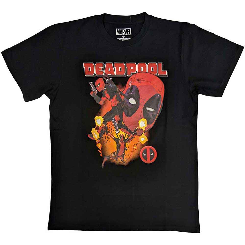 Marvel Comics Deadpool Collage 2 [T-Shirt] Black