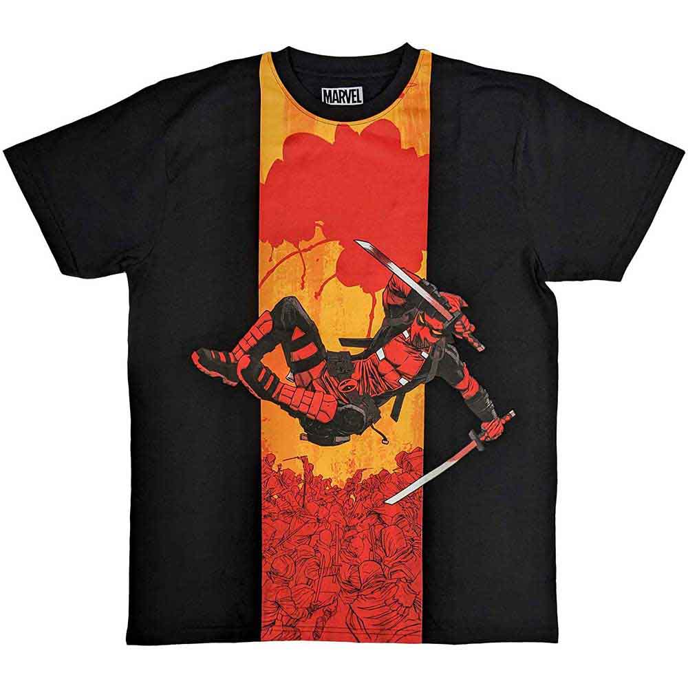 Marvel Comics Deadpool Samurai [T-Shirt] Black