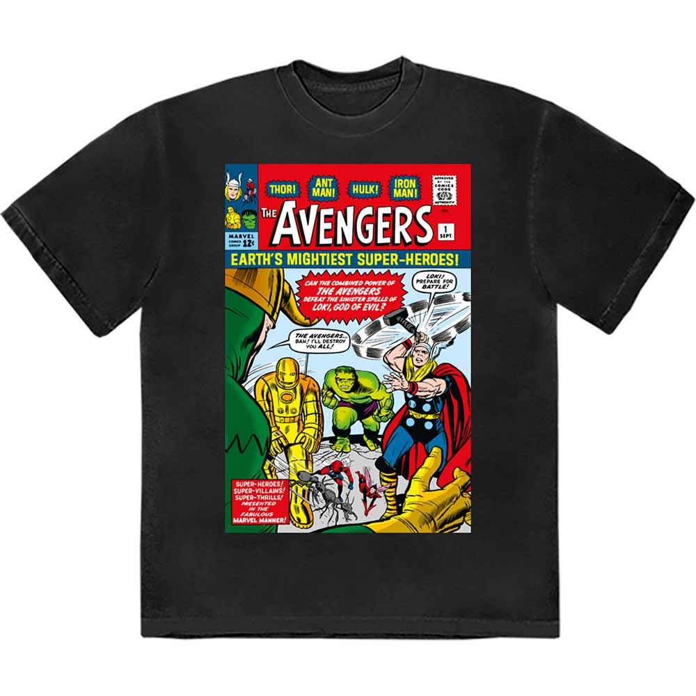 Marvel Comics Earth's Mightiest... Comic Cover [T-Shirt] - Rock Band Apparel