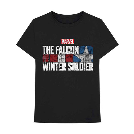 Marvel Comics Falcon & Winter Soldier Text Logo [] Black