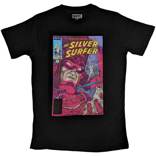 Marvel Comics Galactus & Silver Surfer [T-Shirt] Black