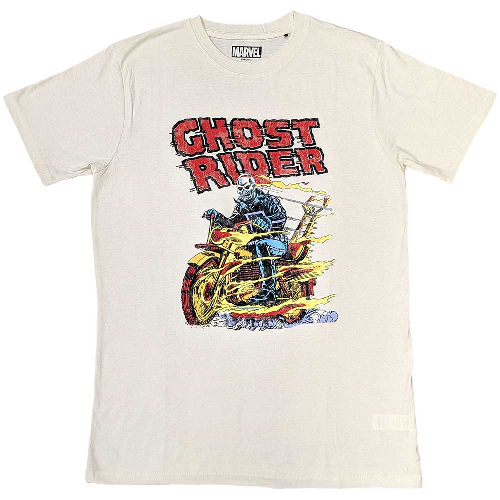 Marvel Comics Ghost Rider Bike [T-Shirt] - Rock Band Apparel