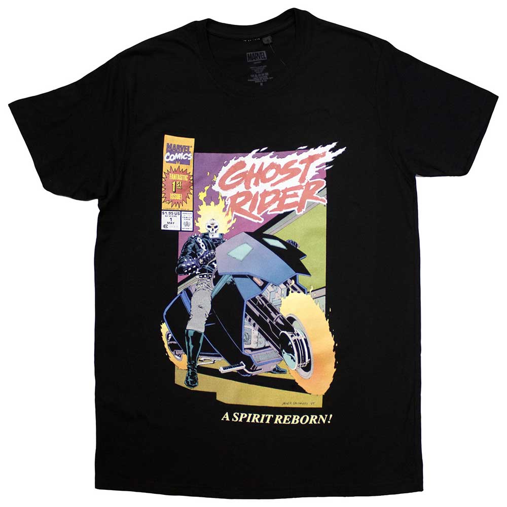 Marvel Comics Ghost Rider Spirit Reborn Comic Cover [T-Shirt] Black
