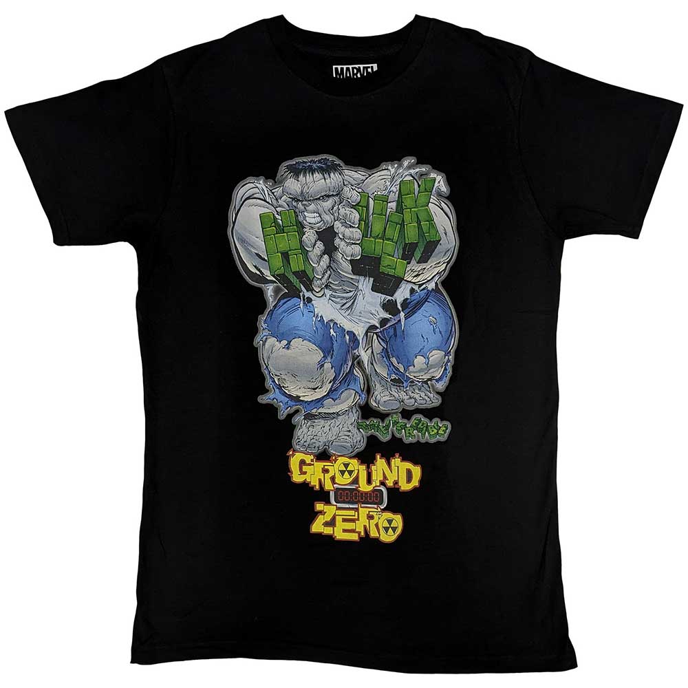 Marvel Comics Hulk Ground Zero [T-Shirt] Black