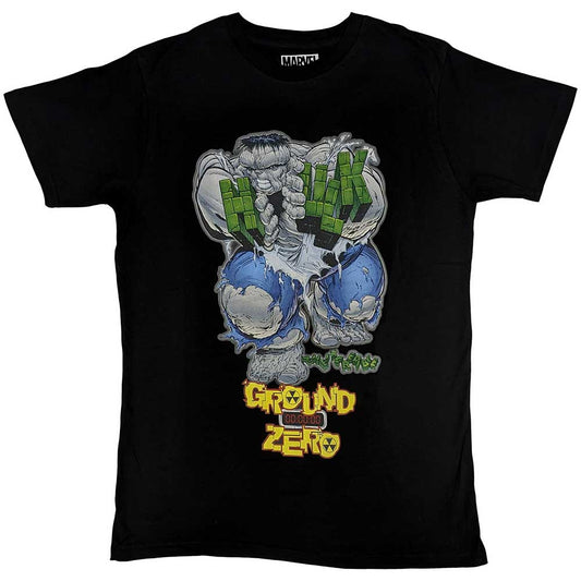 Marvel Comics Hulk Ground Zero [T-Shirt] Black