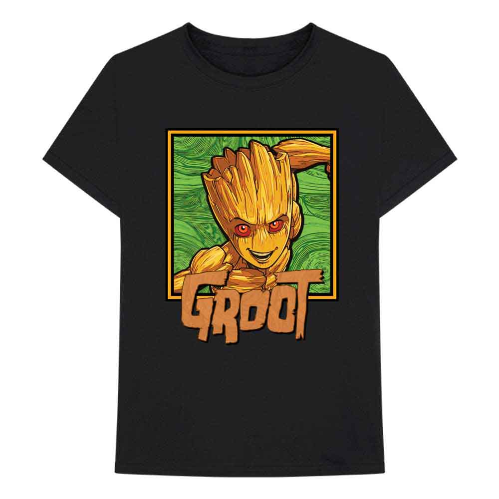 Marvel Comics I am Groot - Groot Square [T-Shirt] - Rock Band Apparel
