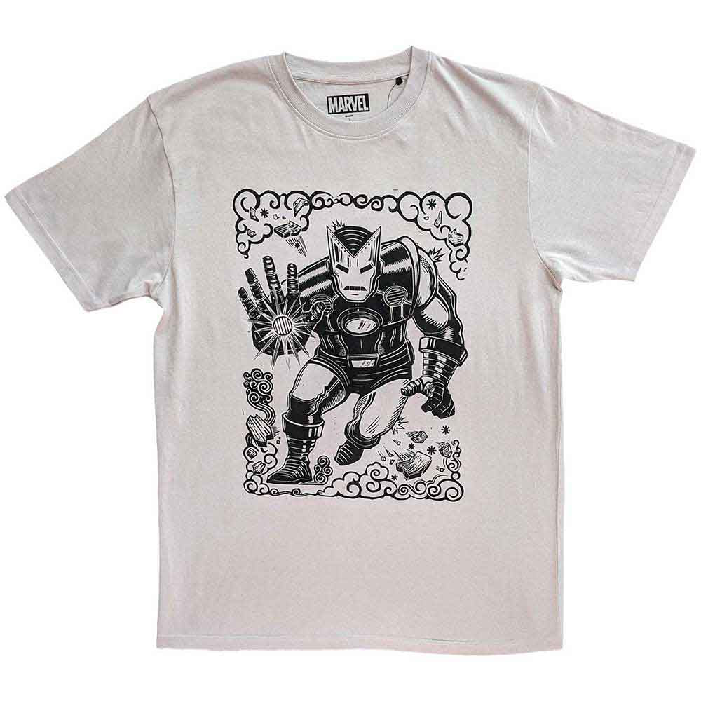 Marvel Comics Iron Man Sketch [T-Shirt] - Rock Band Apparel
