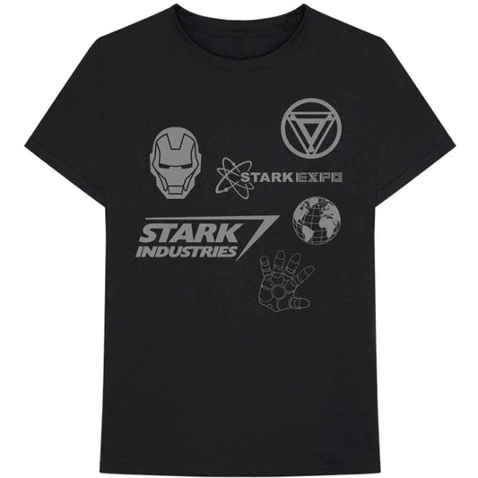 Marvel Comics Iron Man Stark Expo [T-Shirt] Black
