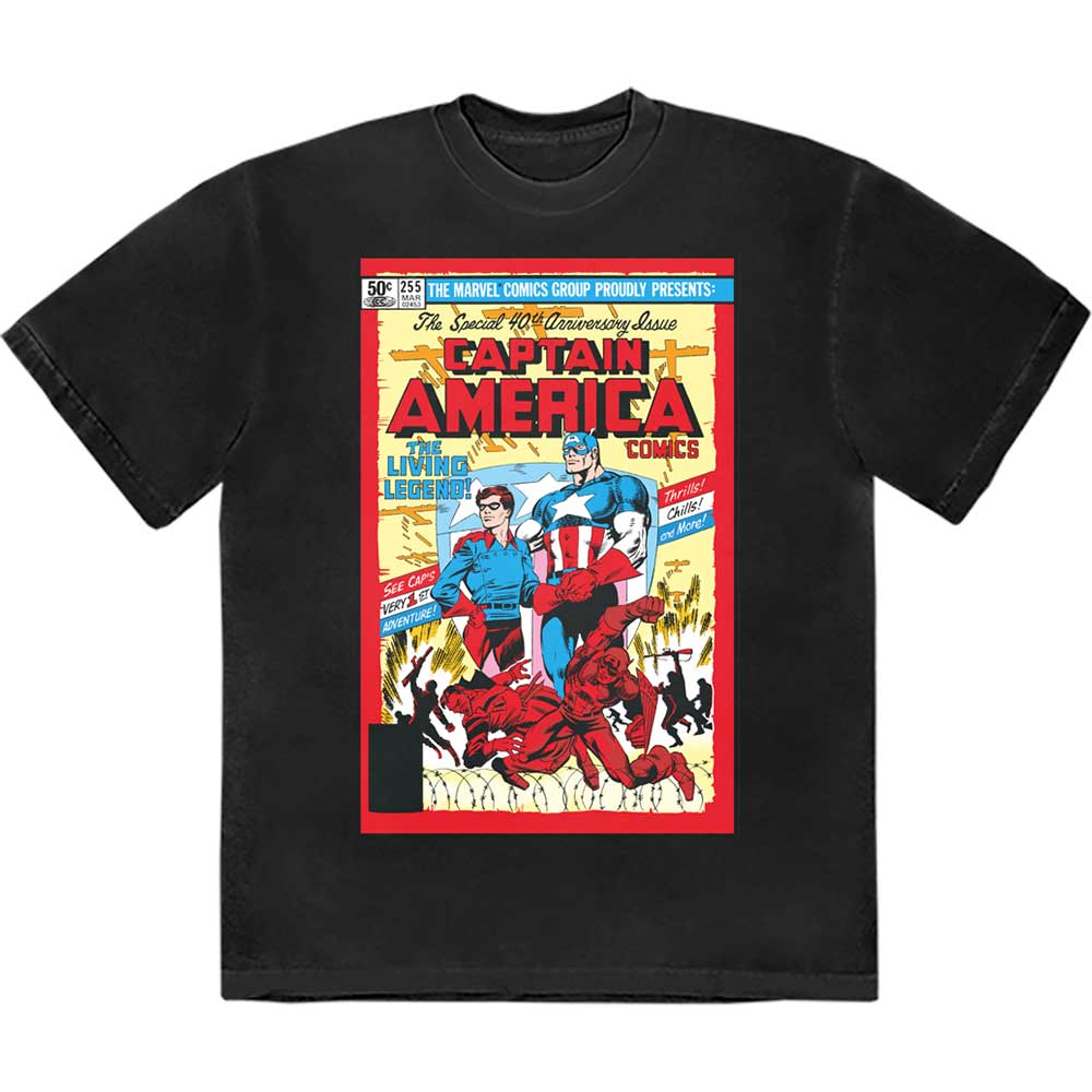 Marvel Comics Living Legend Comic Cover [T-Shirt] - Rock Band Apparel