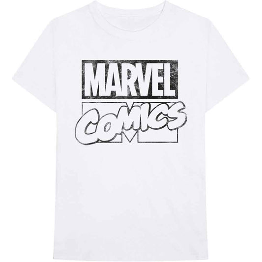 Marvel Comics Logo [T-Shirt] White