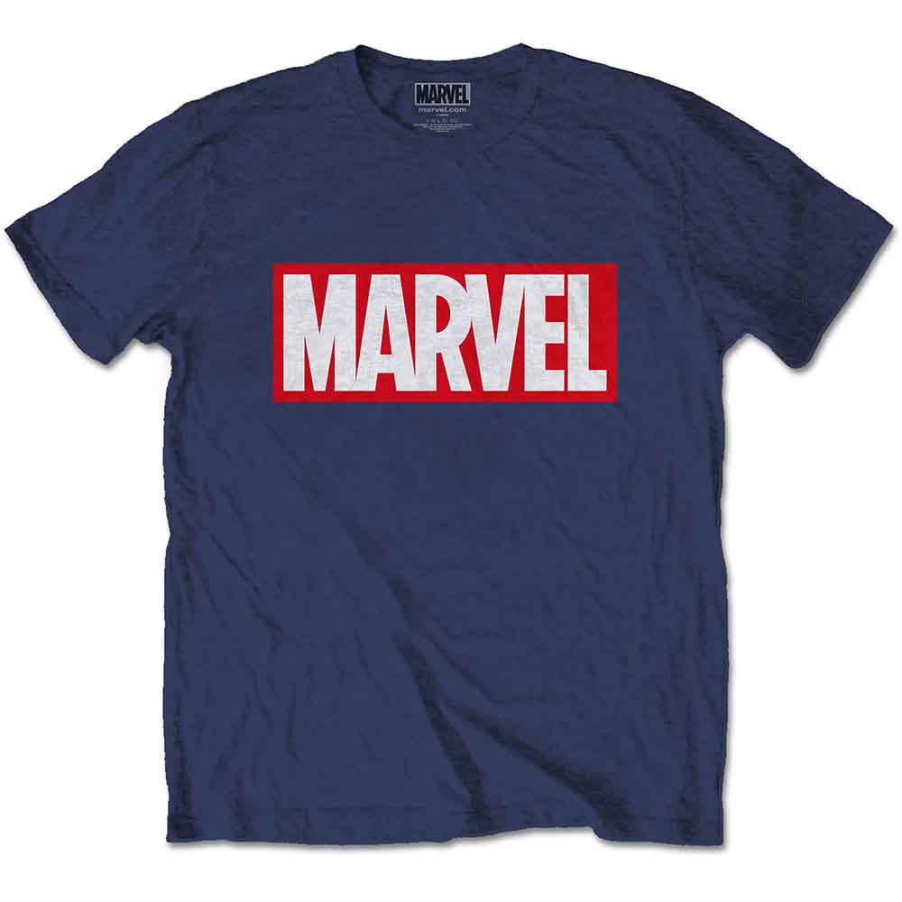 Marvel Comics Marvel Box Logo [T-Shirt] - Rock Band Apparel