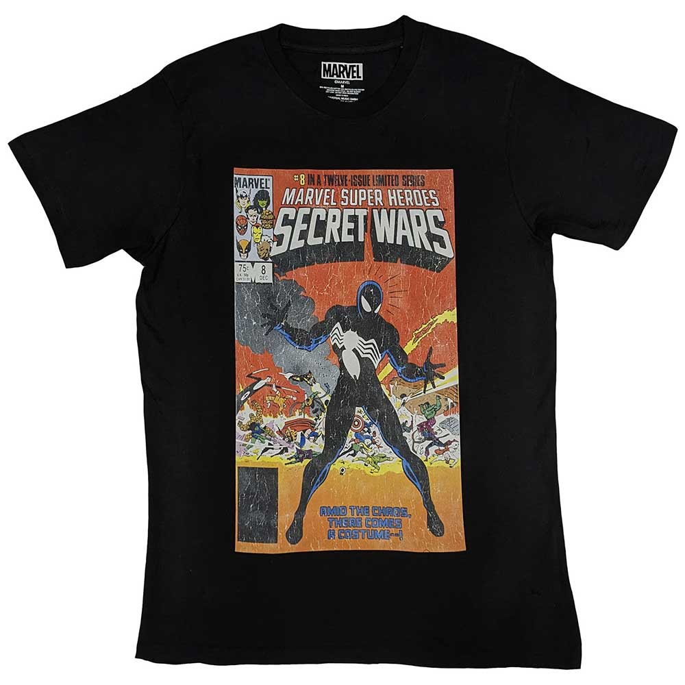 Marvel Comics Spiderman Secret Wars [T-Shirt] - Rock Band Apparel