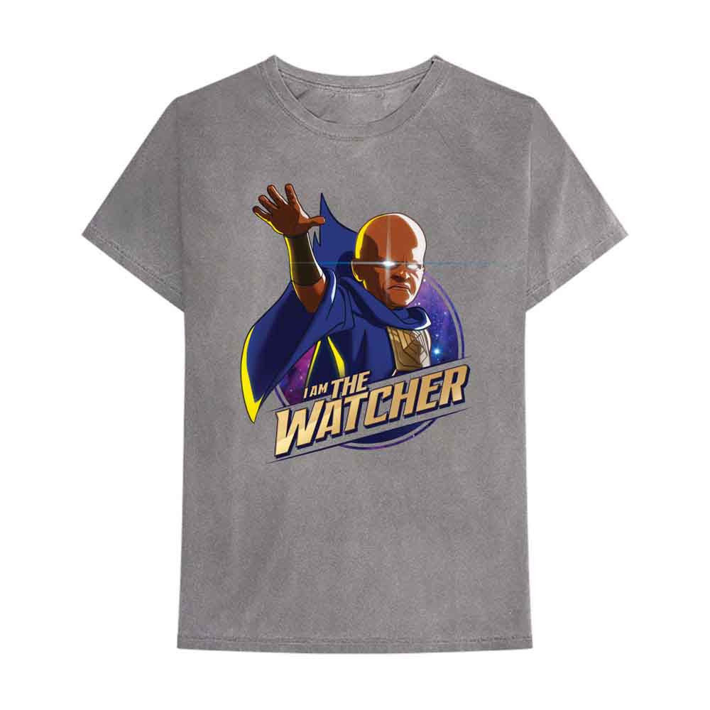 Marvel Comics What If I Am The Watcher [T-Shirt] Grey