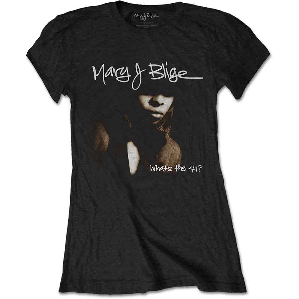 Mary J Blige Cover [T-Shirt] Black